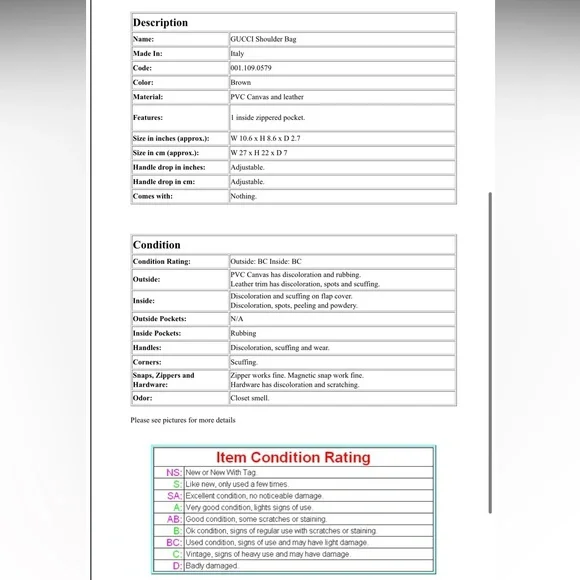 Gucci Brown and Cream Crossbody Bag - Picture 16 of 16